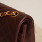 CHANEL CLASSIC SMALL DOUBLE FLAP | BROWN