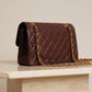 CHANEL CLASSIC SMALL DOUBLE FLAP | BROWN