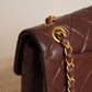 CHANEL CLASSIC SMALL DOUBLE FLAP | BROWN