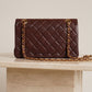 CHANEL CLASSIC SMALL DOUBLE FLAP | BROWN