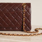 CHANEL CLASSIC SMALL DOUBLE FLAP | BROWN