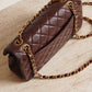 CHANEL CLASSIC SMALL DOUBLE FLAP | BROWN
