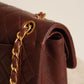CHANEL CLASSIC SMALL DOUBLE FLAP | BROWN