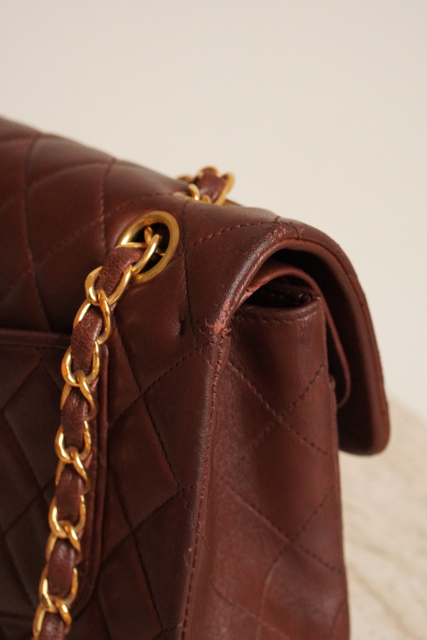 CHANEL CLASSIC SMALL DOUBLE FLAP | BROWN