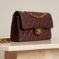 CHANEL CLASSIC SMALL DOUBLE FLAP | BROWN