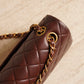 CHANEL CLASSIC SMALL DOUBLE FLAP | BROWN