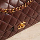 CHANEL CLASSIC SMALL DOUBLE FLAP | BROWN
