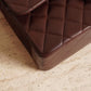 CHANEL CLASSIC SMALL DOUBLE FLAP | BROWN