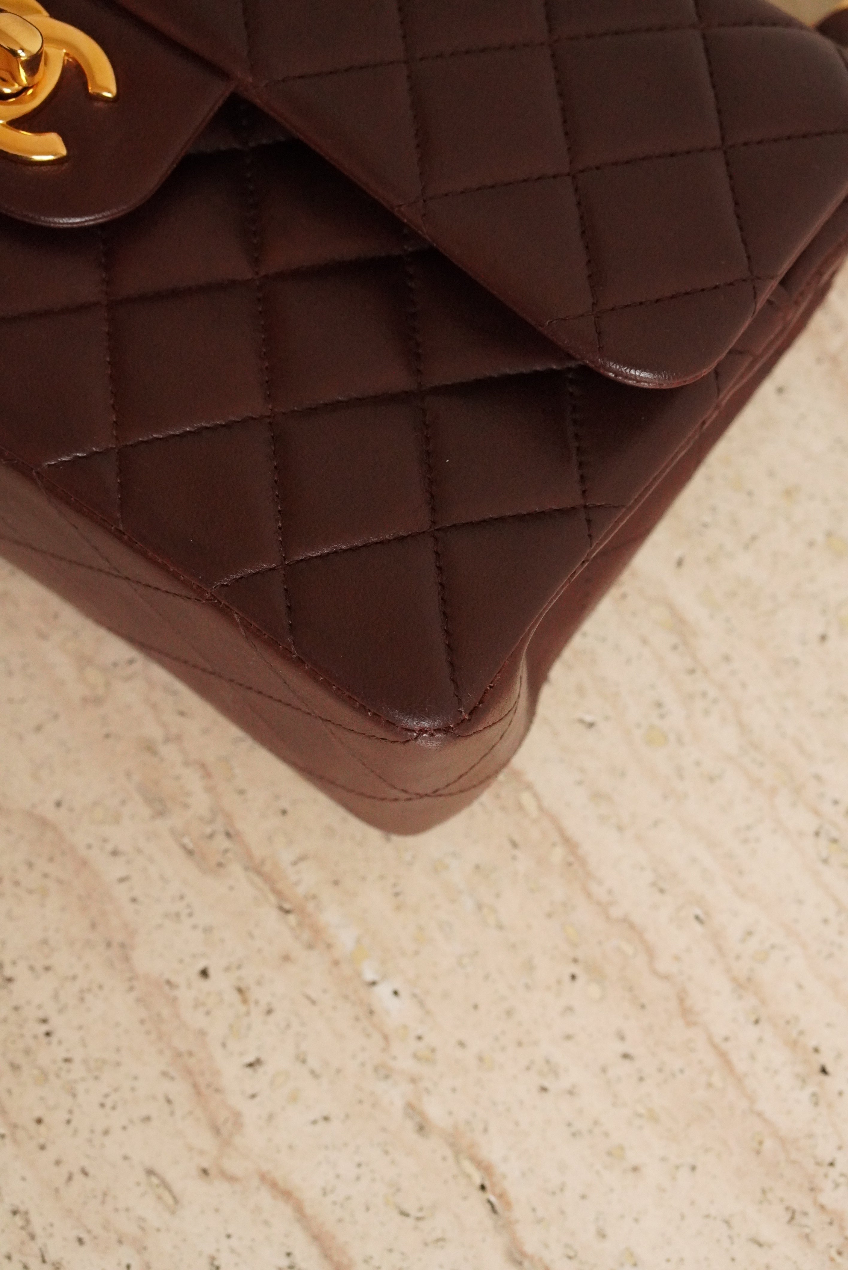 CHANEL CLASSIC SMALL DOUBLE FLAP | BROWN