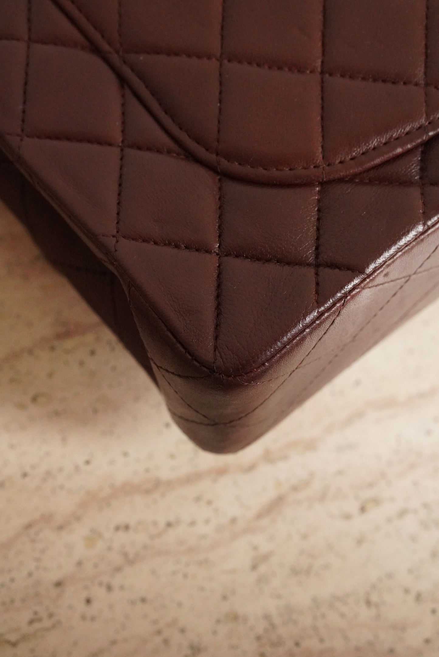 CHANEL CLASSIC SMALL DOUBLE FLAP | BROWN