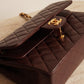 CHANEL CLASSIC SMALL DOUBLE FLAP | BROWN