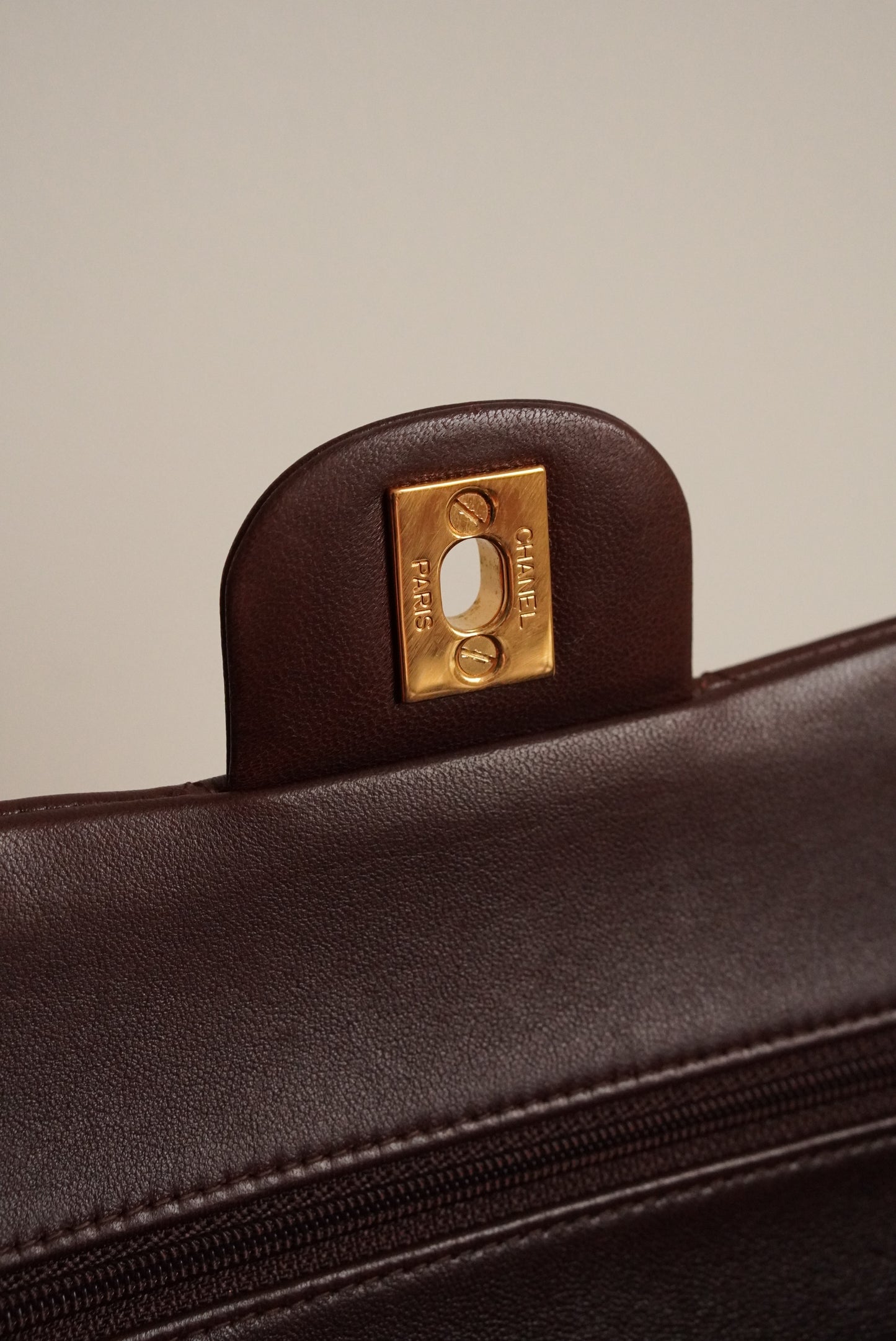 CHANEL CLASSIC SMALL DOUBLE FLAP | BROWN