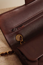 CHANEL CLASSIC SMALL DOUBLE FLAP | BROWN
