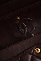 CHANEL CLASSIC SMALL DOUBLE FLAP | BROWN
