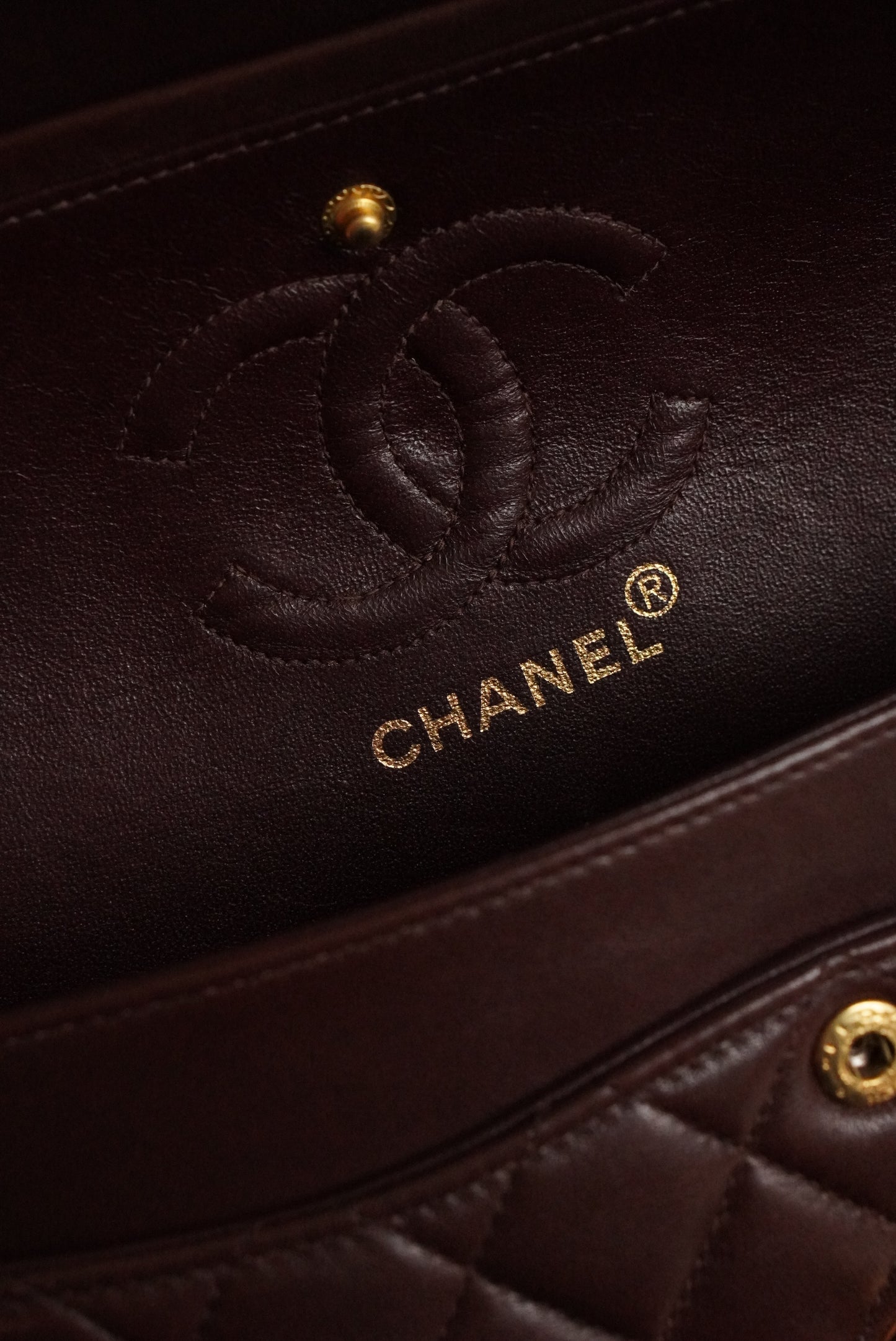 CHANEL CLASSIC SMALL DOUBLE FLAP | BROWN