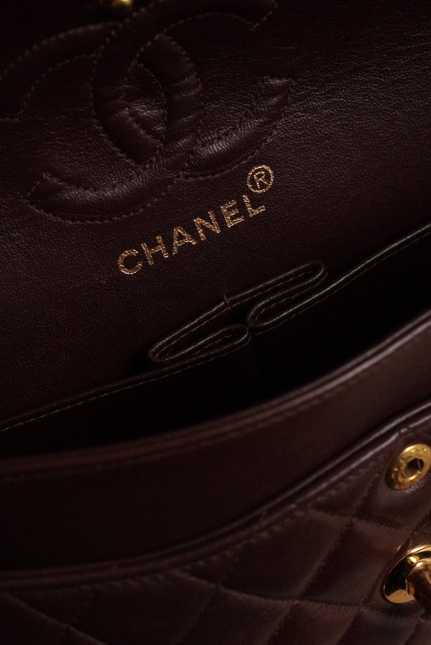 CHANEL CLASSIC SMALL DOUBLE FLAP | BROWN