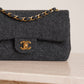 CHANEL CLASSIC SMALL DOUBLE FLAP | GREY