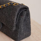 CHANEL CLASSIC SMALL DOUBLE FLAP | GREY