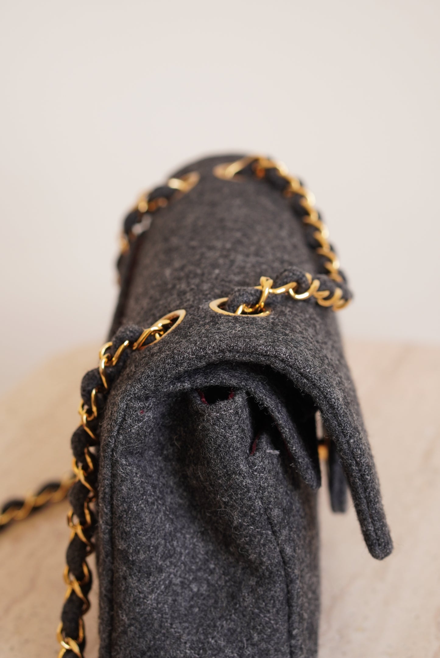 CHANEL CLASSIC SMALL DOUBLE FLAP | GREY