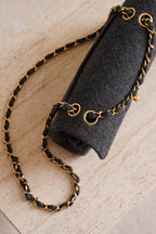 CHANEL CLASSIC SMALL DOUBLE FLAP | GREY