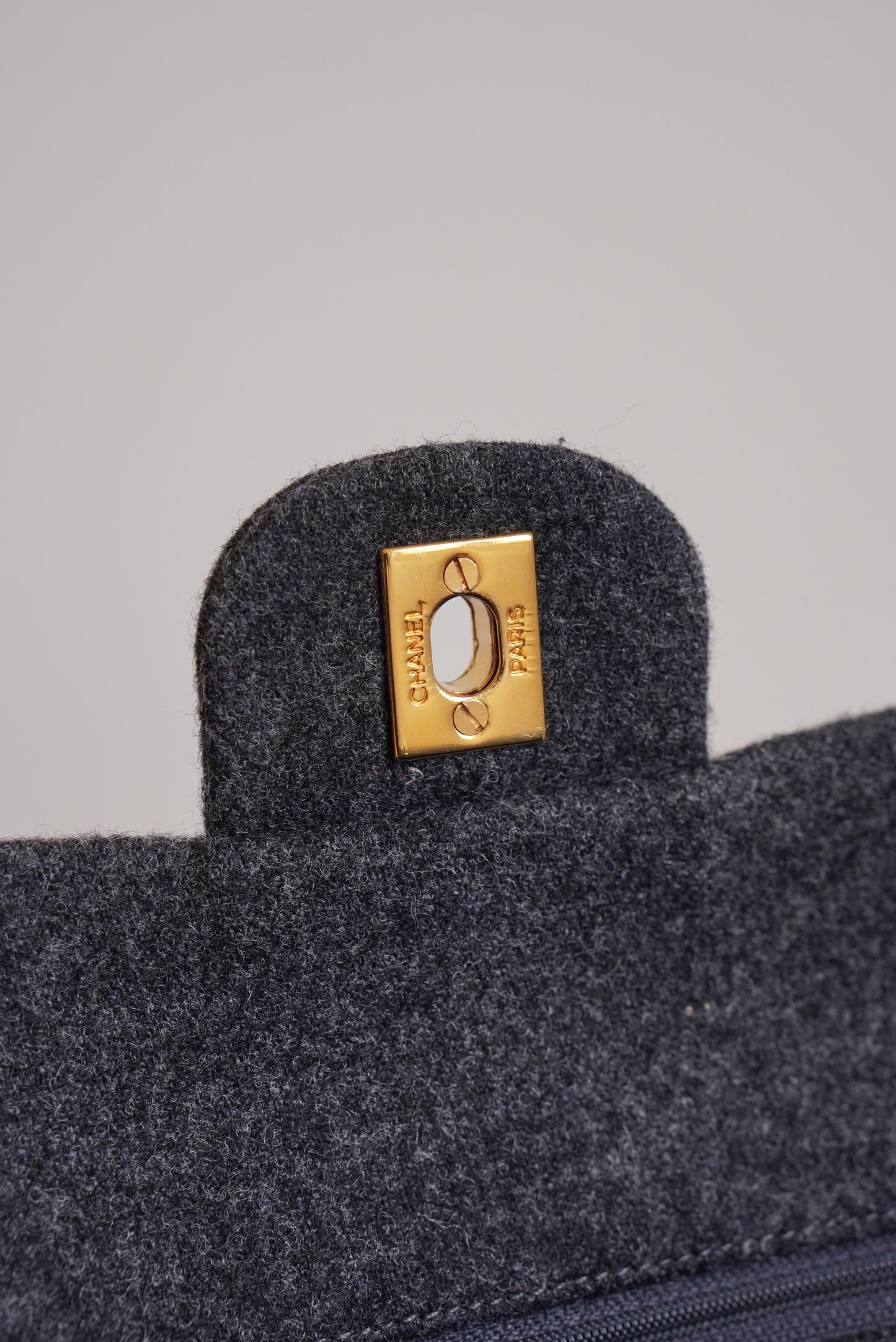 CHANEL CLASSIC SMALL DOUBLE FLAP | GREY