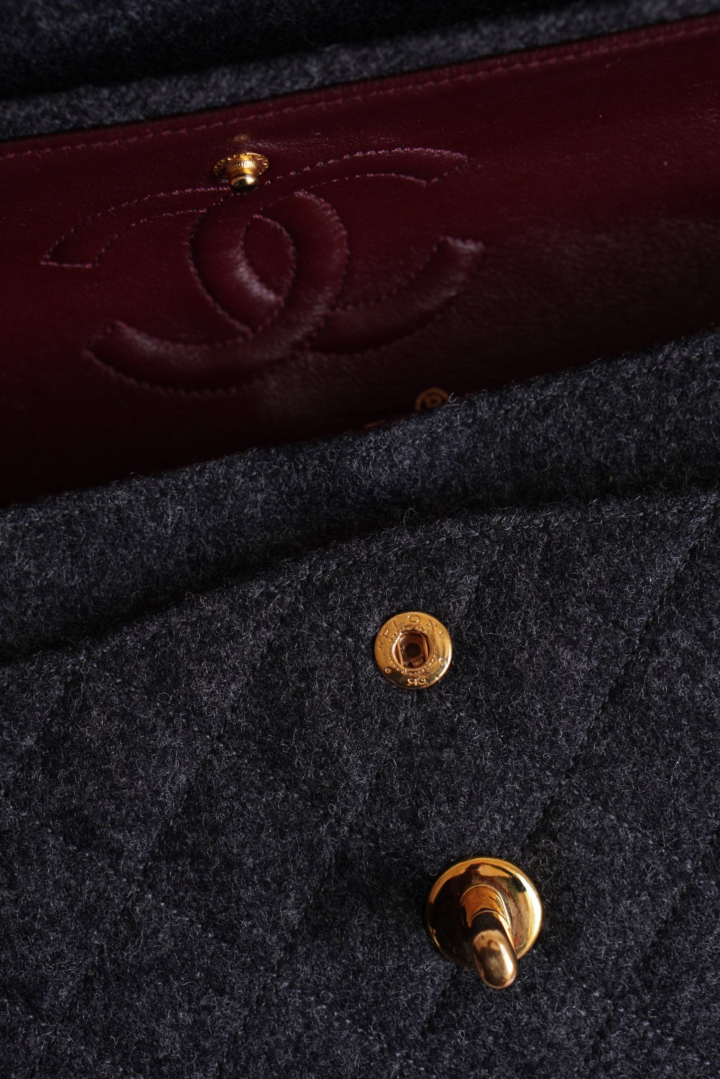 CHANEL CLASSIC SMALL DOUBLE FLAP | GREY