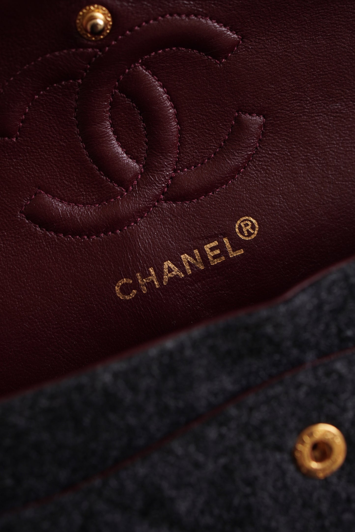 CHANEL CLASSIC SMALL DOUBLE FLAP | GREY