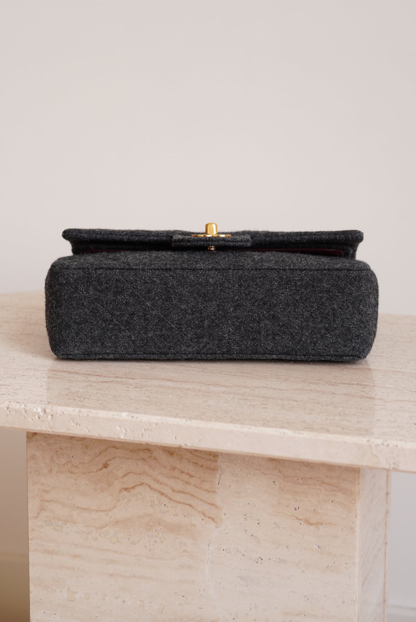 CHANEL CLASSIC SMALL DOUBLE FLAP | GREY