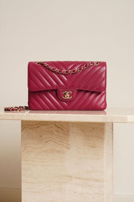 CHANEL CLASSIC SMALL DOUBLE FLAP | PINK