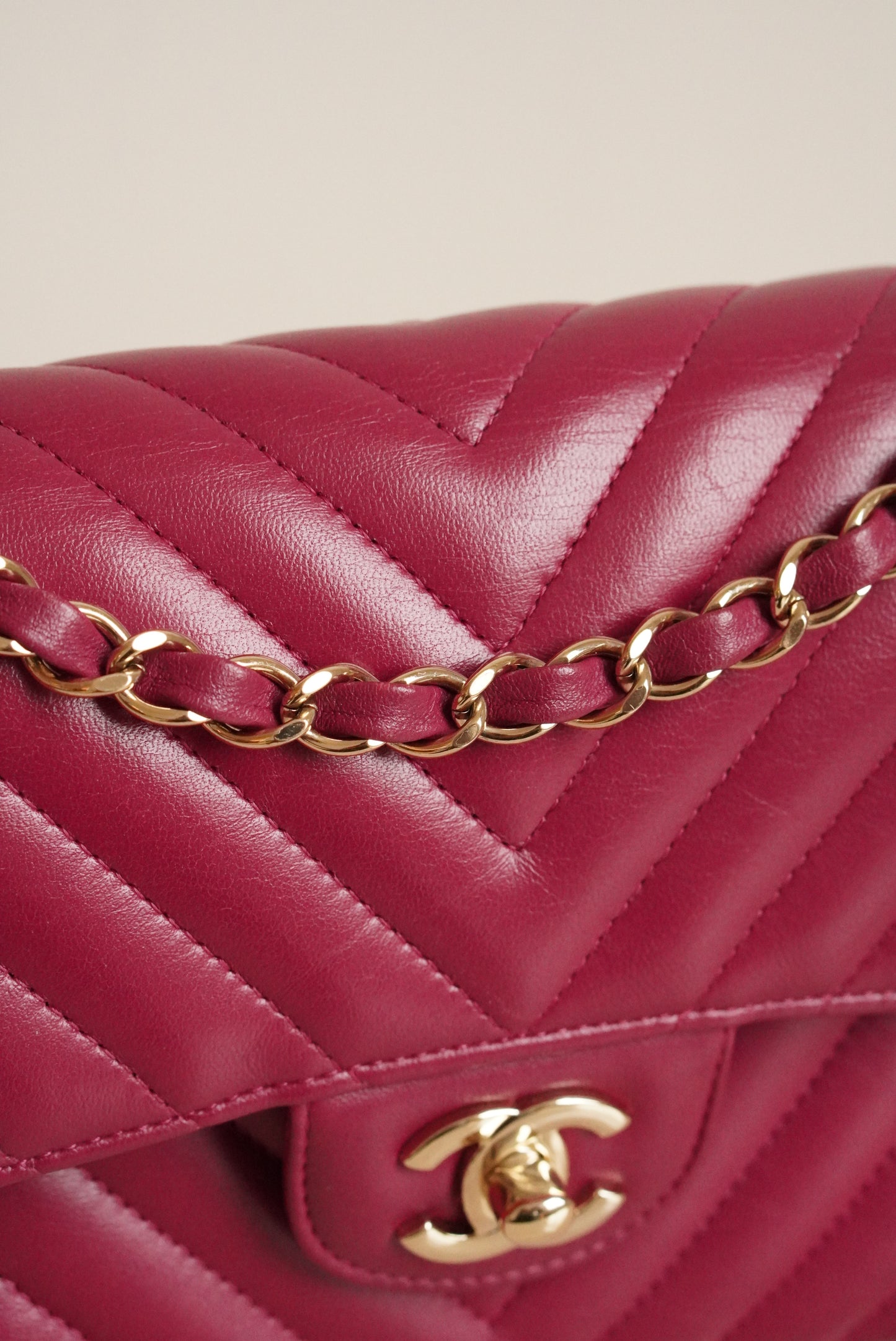CHANEL CLASSIC SMALL DOUBLE FLAP | PINK