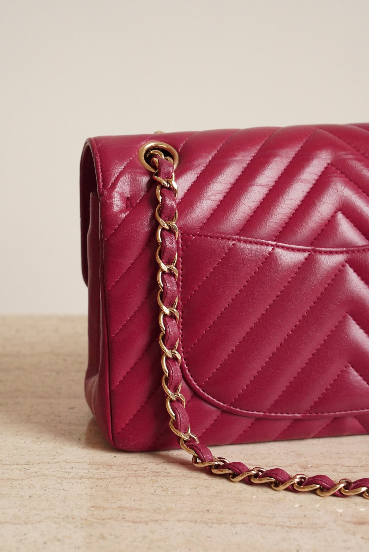 CHANEL CLASSIC SMALL DOUBLE FLAP | PINK