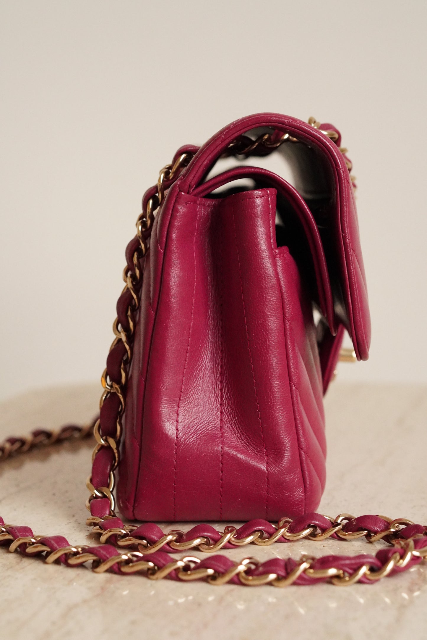 CHANEL CLASSIC SMALL DOUBLE FLAP | PINK