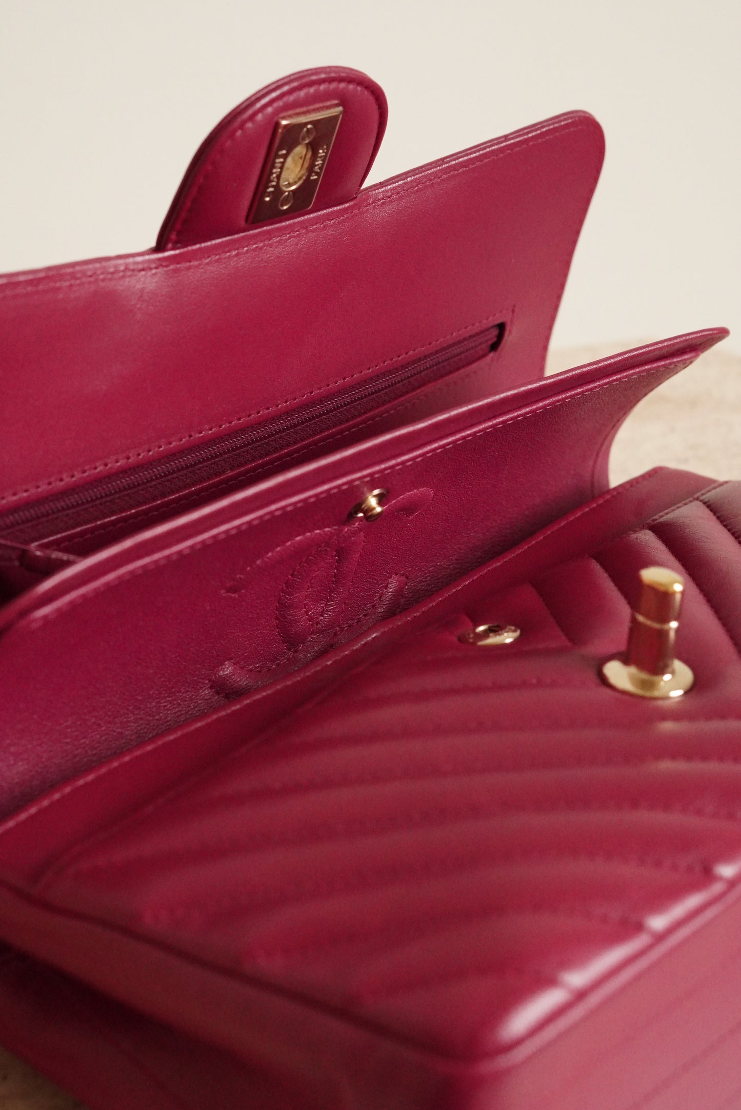 CHANEL CLASSIC SMALL DOUBLE FLAP | PINK