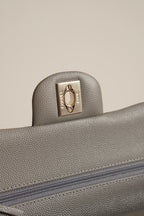 CHANEL CLASSIC 22B SMALL DOUBLE FLAP | GREY