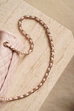 CHANEL CLASSIC SMALL DOUBLE FLAP | LIGHT PINK