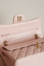 CHANEL CLASSIC SMALL DOUBLE FLAP | LIGHT PINK