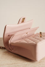 CHANEL CLASSIC SMALL DOUBLE FLAP | LIGHT PINK