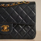 CHANEL CLASSIC SMALL DOUBLE FLAP | NAVY BLUE