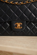 CHANEL CLASSIC SMALL DOUBLE FLAP | NAVY BLUE