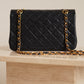 CHANEL CLASSIC SMALL DOUBLE FLAP | NAVY BLUE