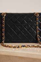 CHANEL CLASSIC SMALL DOUBLE FLAP | NAVY BLUE