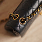 CHANEL CLASSIC SMALL DOUBLE FLAP | NAVY BLUE