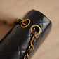 CHANEL CLASSIC SMALL DOUBLE FLAP | NAVY BLUE