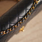 CHANEL CLASSIC SMALL DOUBLE FLAP | NAVY BLUE