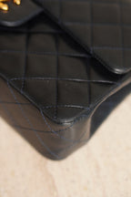 CHANEL CLASSIC SMALL DOUBLE FLAP | NAVY BLUE