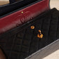 CHANEL CLASSIC SMALL DOUBLE FLAP | NAVY BLUE