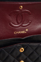 CHANEL CLASSIC SMALL DOUBLE FLAP | NAVY BLUE