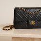 CHANEL CLASSIC SMALL DOUBLE FLAP | NAVY