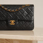 CHANEL CLASSIC SMALL DOUBLE FLAP | NAVY