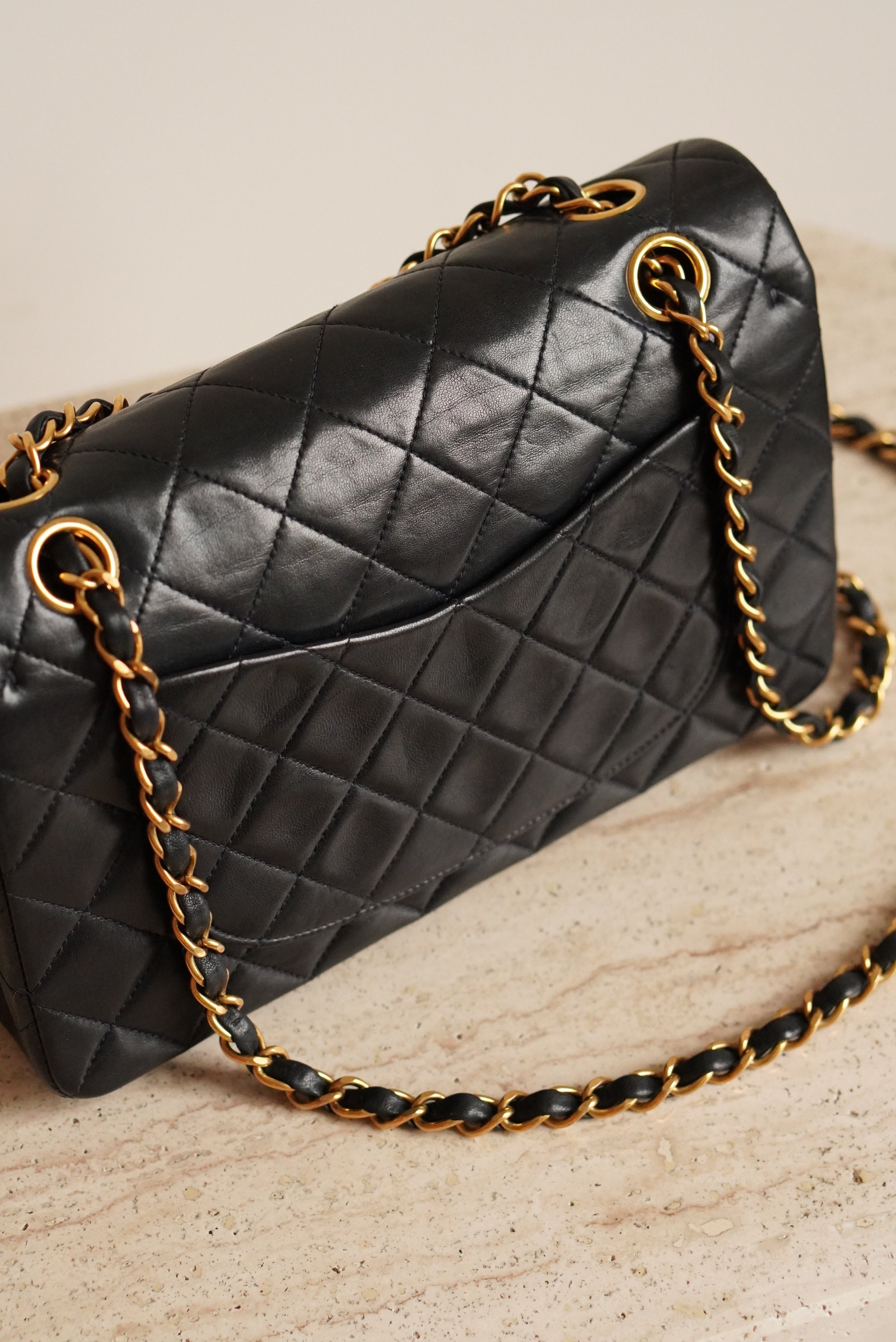 CHANEL CLASSIC SMALL DOUBLE FLAP | NAVY